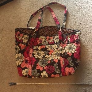 Vera Bradley Miller bag in Mocha Rouge